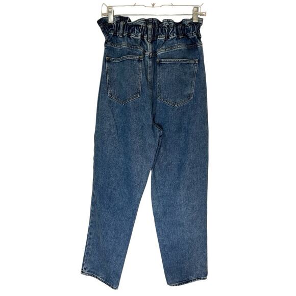 PacSun chinched paper bag high waisted Mom jeans. Size M 4/6 - Picture 2 of 7